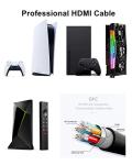 Ultra High Speed HDMI Cable 6.6 FT 48Gbps