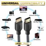 PowerBear 10ft 4K HDMI Cable - High Speed