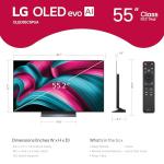 LG 55-Inch 4K OLED Smart TV with Dolby Vision