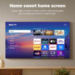 65-Inch 4K HDR Roku Smart TV with Voice Remote