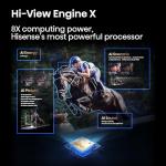 Hisense 75-Inch Mini-LED ULED 4K Smart TV