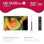 LG 55-Inch OLED 4K Smart TV with Dolby Atmos