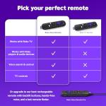 Roku Voice Remote with App Shortcuts & Easy Setup