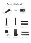 Universal AC Power Cord for PS5, PS4, Xbox