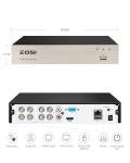 ZOSI 8 Channel 3K Lite HD TVI DVR System