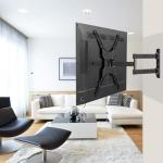 Full Motion TV Wall Mount for 24-55 Inch TVs