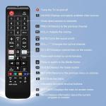 Universal Remote for Samsung Smart TV with Streaming Buttons