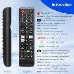 3 Pack Universal Remote for Samsung Smart TVs