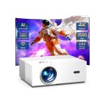 WiFi Outdoor Projector, 1080P, 4K Support, Bluetooth