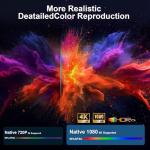 1080P 5G WiFi Bluetooth Portable Outdoor Projector