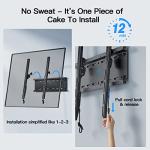 Perlesmith Adjustable Wall Mount for 23-55” TVs