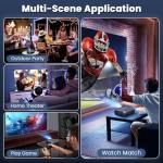 FUDONI 18000L Projector with WiFi and Bluetooth