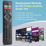 Universal RF Remote for Philips Smart TVs
