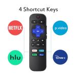 2 Replacement Roku TV Remotes for Smart TVs