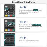 Universal Remote Compatible with Major TV Brands