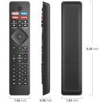 Universal RF Remote for Philips Smart TVs