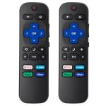 Replacement Remote for Roku TV - Pack of 2