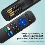 Replacement Remote for Roku TV - Pack of 2