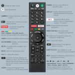 Sony Bravia Voice Replacement Remote Control