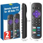 Replacement Remote for Roku TV - 2 Pack
