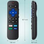 Replacement Remote for Roku TV - Pack of 2
