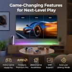 iFFALCON 75-Inch Class U85 Series QD-Mini LED 4K UHD Google Smart TV - QLED, HDR 1000 nits, 7000:1 Contrast, 144Hz Game Mode Pro, 288Hz DLG, Dolby Vision IQ, Dolby Atmos, Slim Unibody (75U85, 2025)