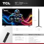 TCL 55" QM6K QLED 4K Smart TV with Alexa