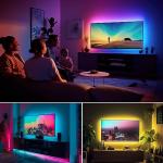 Maylit ICRGB 18ft Bluetooth TV LED Backlight