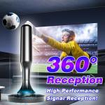 Indoor TV Antenna with Magnetic Base and Long Range