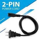 5ft AC Power Cord for TV, PS4, PS5, Xbox