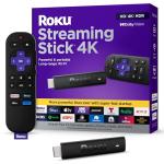 Roku Streaming Stick 4K with Voice Remote