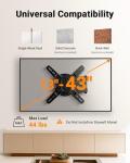 Full Motion TV Wall Mount for 13-43 Inch TVs