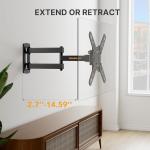 Full Motion TV Wall Mount for 13-43 Inch TVs