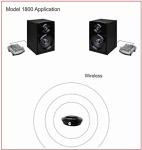 Amphony Wireless Speaker Kit with Two Amplifiers