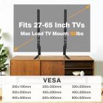 TAVR Universal Adjustable TV Stand for 27-65 Inch