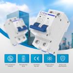 CGELE 2 Pole 32A DC Mini Circuit Breaker