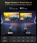 Smart 4K Auto Focus Projector for Daytime Use