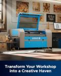 OMTech 90W CO2 Laser Engraver - High Power & Versatile
