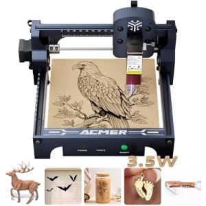 ACMER S1 Laser Engraver 3500mW for Precision Cutting