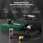 Longer RAY5 20W Laser Engraver, Wood/Leather/Acrylic Engraving Cutting Machine, DIY Desktop Laser Cutter with Safety Protection, Air Assist & 3 in 1 Roller