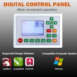 CO2 Laser, 80W CO2 Laser Engraver and Cutter, 20x28 inch, 1000mm/s C02 Laser Engraving Machine with Built-in 6L Water Tank/Air Pump, 2-Way Pass Air Assist for Wood Glass Acrylic Leather Fabric