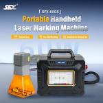 ZAC 60W Laser Marker 220V Laser Marking Machine for 150×150mm Working Area Portable Fiber Engraver Laser Engraving Machine for Metal/Wood/Leather Industrial Marking Laser Class II 0.874mW