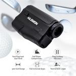 AILEMON Golf Laser Rangefinder Hunting Range Finder 900Y Fast Focus High-Precision Continuous Scan Flag Pole Locking Vibration Function Slope Mode Range Finder