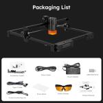 ATOMSTACK 20W Laser Engraver, A20 PRO V2 Laser Cutter, High Accuracy Laser Engraving Machine for Personalized Gifts, Business Cards, Wood, Metal, Acrylic, Leather