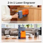 Raymoto R1 Pro 20W Portable Laser Engraver for DIY, Personalized Gifts & Small Business – High-Speed Laser Engraving Machine with Safety Cover, Multi-Material & Easy Setup, 20000mW