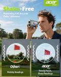 Acer Golf Rangefinder with Slope - 1200 Yards Laser Range Finder for Hunting, 6X Magnification Rangefinders Golf with Flag Pole Locking Vibration, Rechargeable Magnetic Golfing Gift for Men