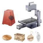 Longer Nano Pro Portable 12W Laser Engraver with Extension Kit, 5000mm/s High-Speed, Engraving Precision 0.01 * 0.01mm, DIY Engraver Tool for Wood, Acrylic, Leather, Cloth, Metal, Ceramics