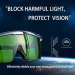 Vobeto IPL Safety Glasses 200-2000nm for Laser & Intense Pulsed Light Protection, Professional Eye Protection for IPL Hair Removal, Beauty Treatments, and Laser Therapy