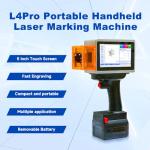 PEKOKO Handheld Portable Laser Marking Machine L4Pro Engraving System for DIY Craft,Batch Date/Number Code,QRcode,Barcode,Logo/Image Printer