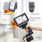 PEKOKO Handheld Portable Laser Marking Machine L4Pro Engraving System for DIY Craft,Batch Date/Number Code,QRcode,Barcode,Logo/Image Printer